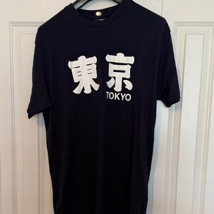 Tokyo Graphic Men's T-Shirt - Black